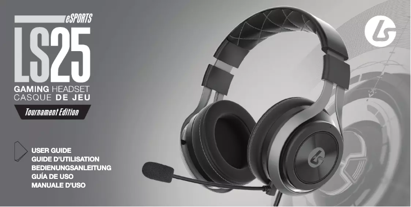 Page 1 de la notice Manuel utilisateur LucidSound LS25