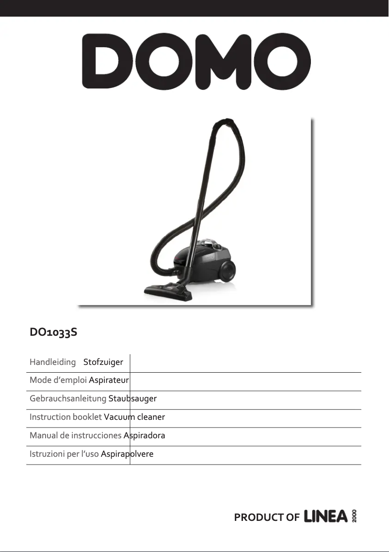 Page 1 de la notice Manuel utilisateur Domo DO1033S