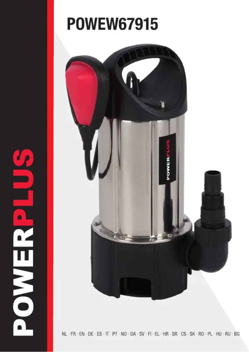 Page 1 de la notice Manuel utilisateur PowerPlus POWEW67915
