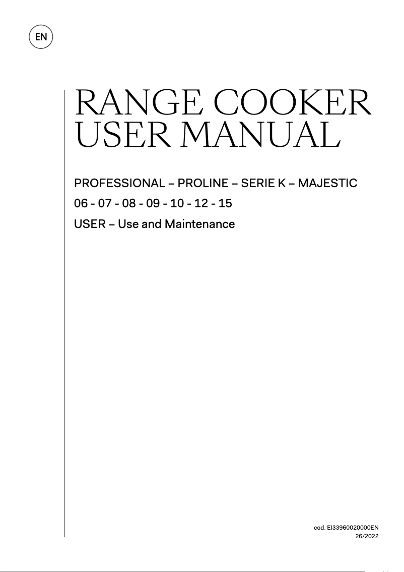 Image de la première page du manuel de l'appareil MI127NE3