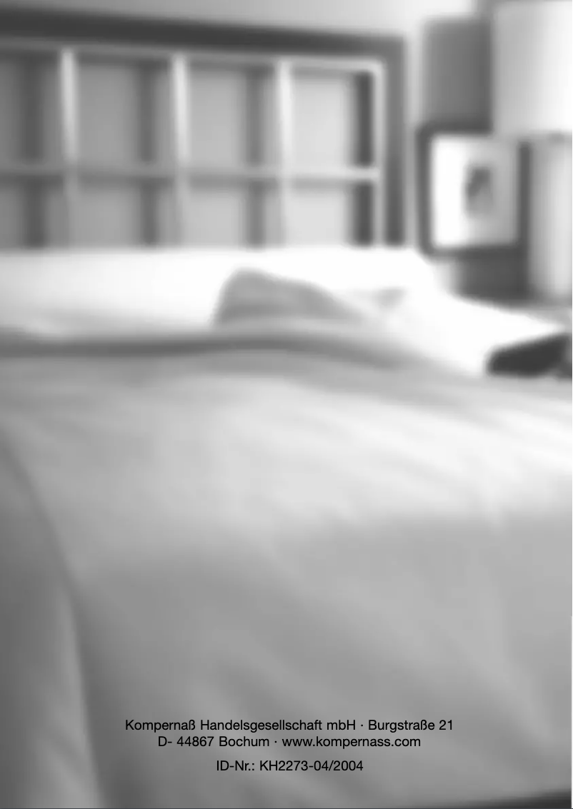 Page 1 de la notice Manuel utilisateur E-bench KH 2273