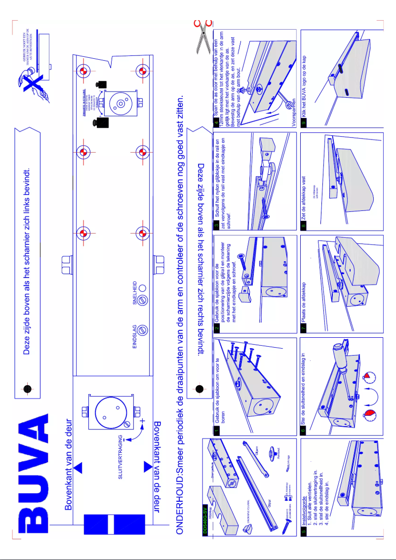 Page n°1 - Manuel utilisateur BUVA DD540GL