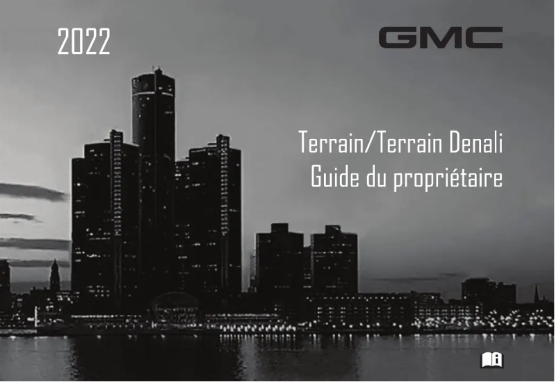 Page 1 de la notice Manuel utilisateur GMC Terrain (2022)