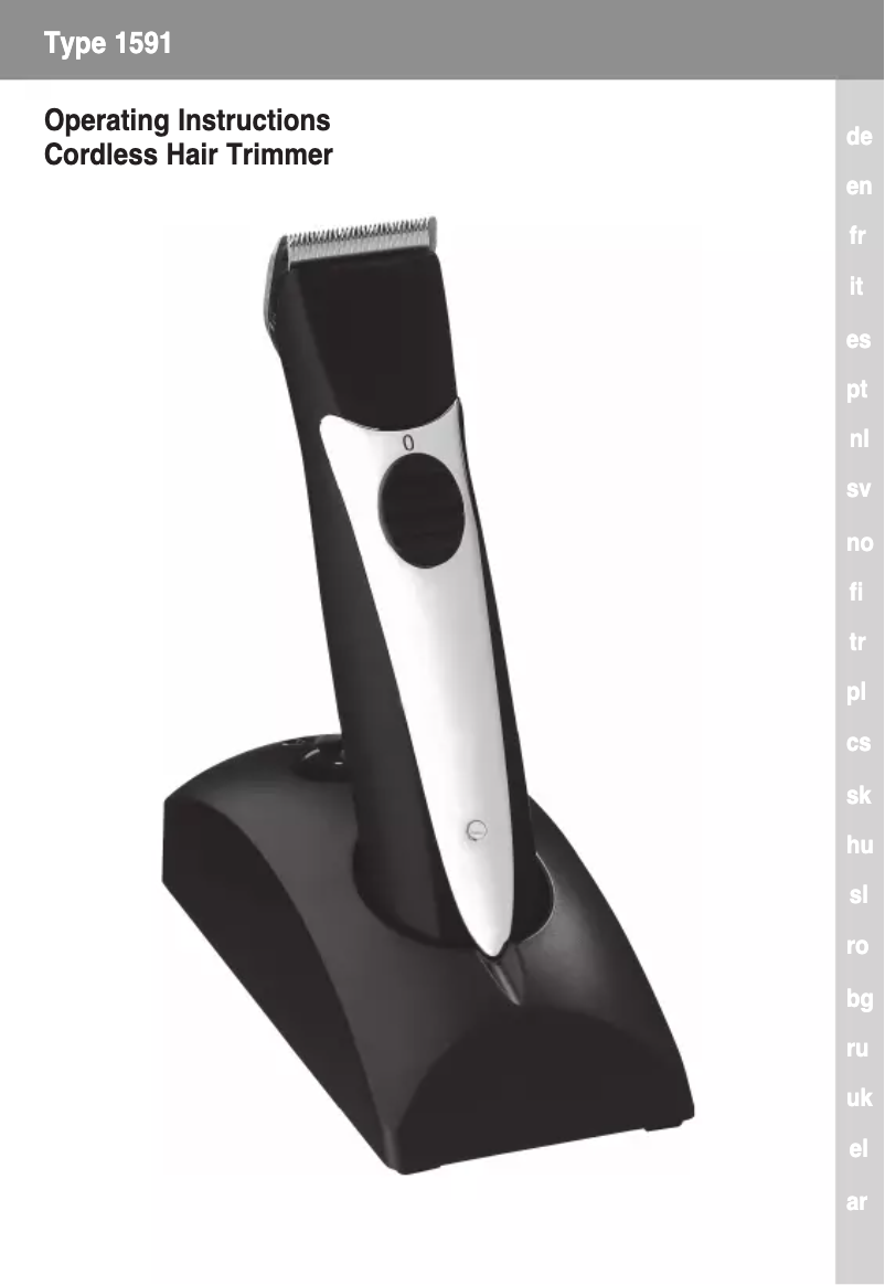 Page 1 de la notice Manuel utilisateur Moser ChroMini