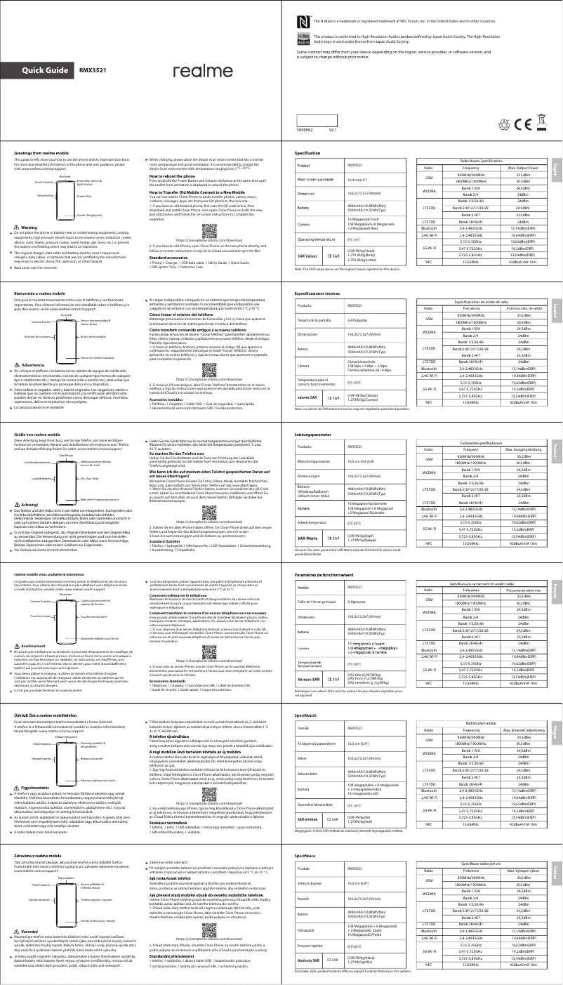 Image de la première page du manuel de l'appareil 9
