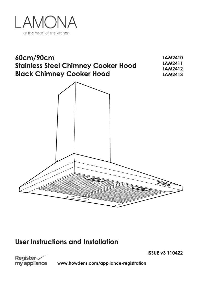 Image de la première page du manuel de l'appareil LAM2413