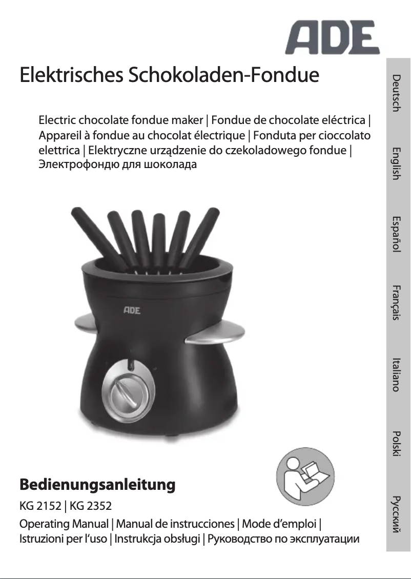 Image de la première page du manuel de l'appareil KG 2152