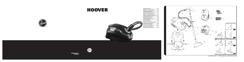 Page 1 de la notice Manuel utilisateur Hoover SL40PET 011