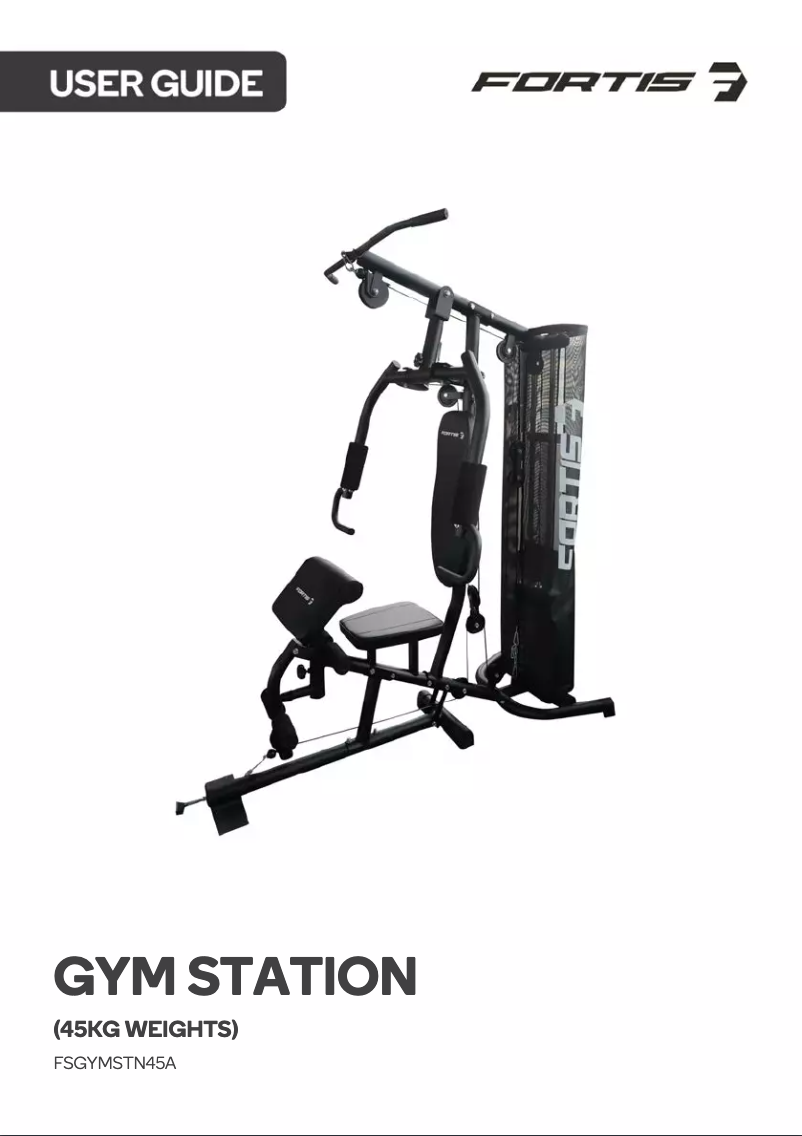 Page 1 de la notice Manuel utilisateur Fortis FSGYMSTN45A