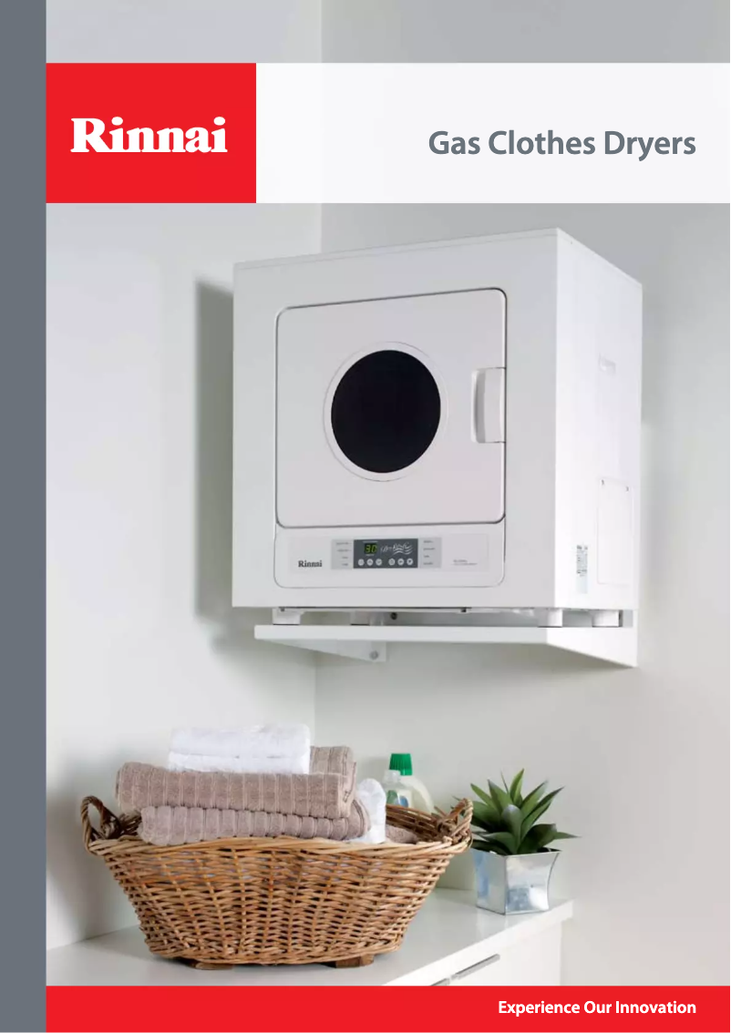 Page n°1 - Manuel utilisateur Rinnai Dry-soft 4 RD-400E-IT