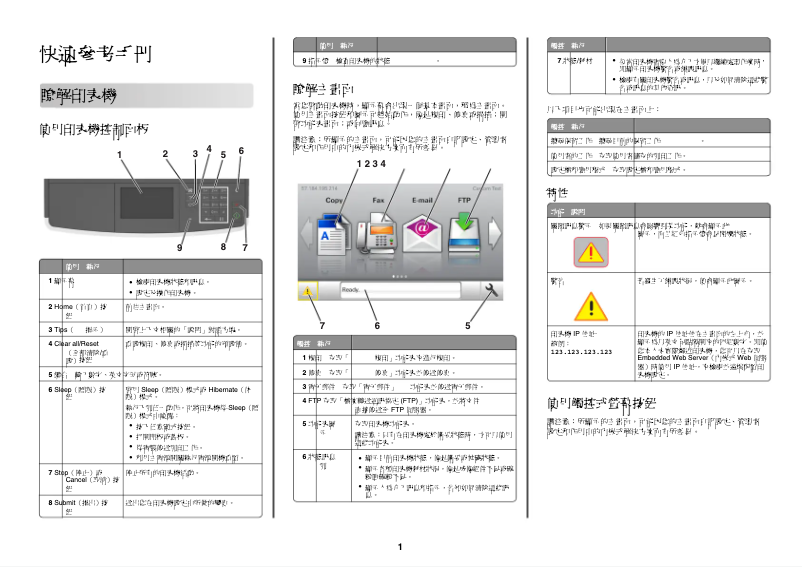Página 1 del manual Guía de inicio rápido Lexmark MX510