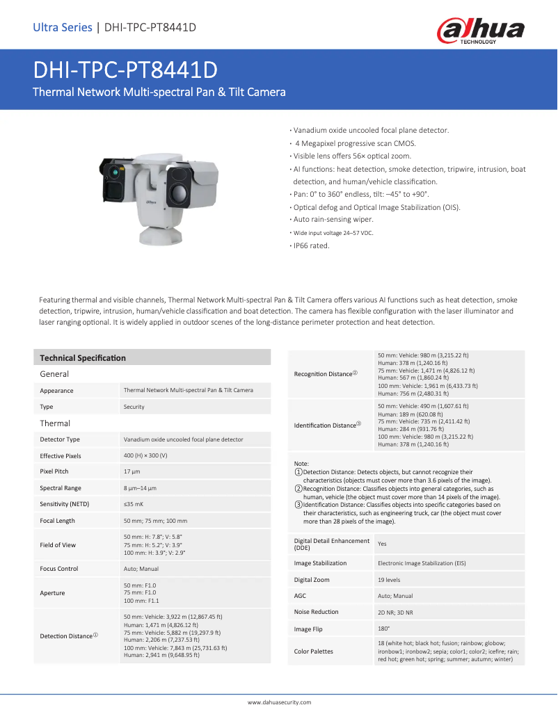 Image de la première page du manuel de l'appareil TPC-PT8441D