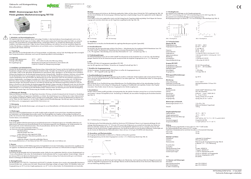 Image de la première page du manuel de l'appareil 787-732