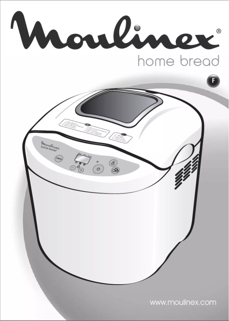 Page 1 of the manual User Manual Moulinex OW200000