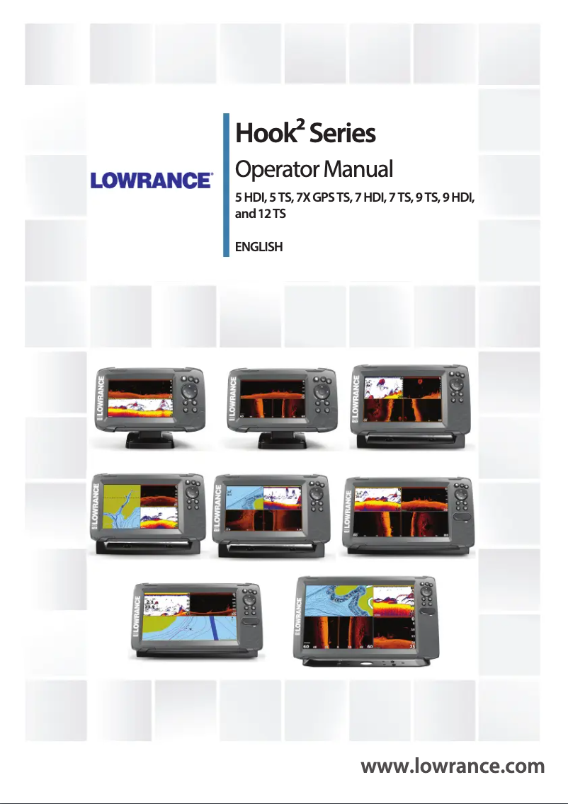 Page n°1 - Manuel utilisateur Lowrance HOOK 2