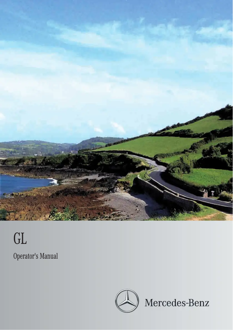 Page 1 de la notice Manuel utilisateur Mercedes-Benz GL-Class SUV (2013)