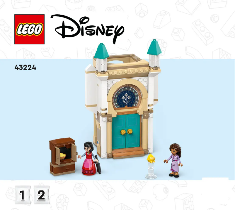 Page 1 de la notice Manuel utilisateur Lego Disney 43224