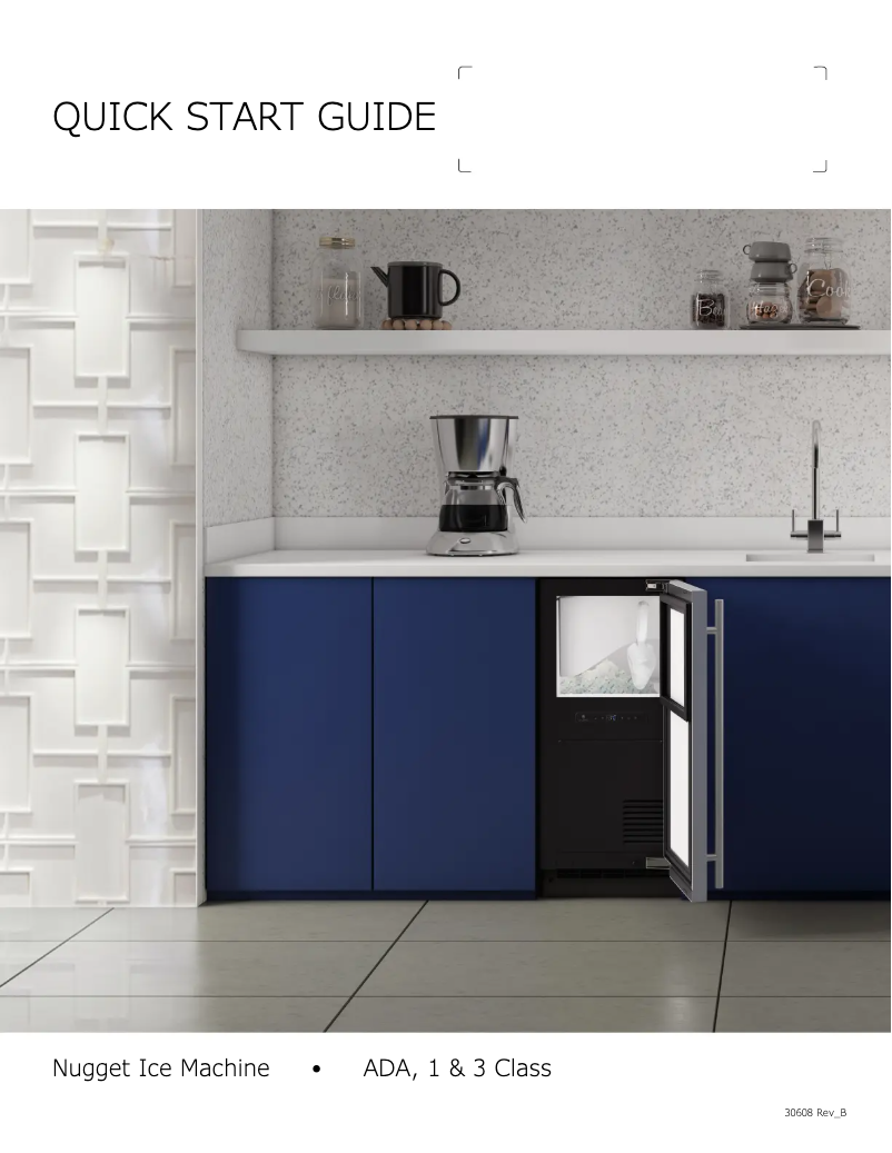 Page n°1 - Guide de démarrage rapide U-Line UHNP115