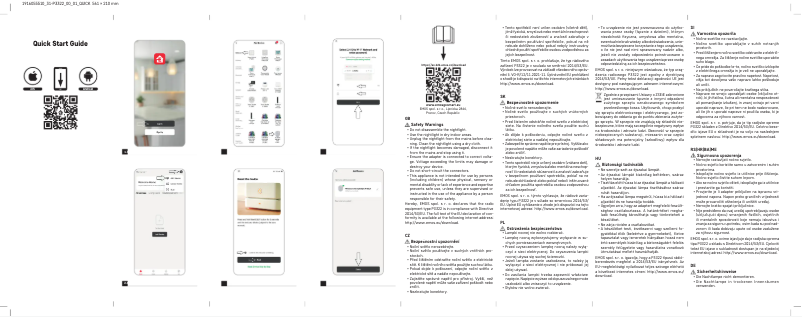 Page n°1 - Manuel utilisateur Emos P3322
