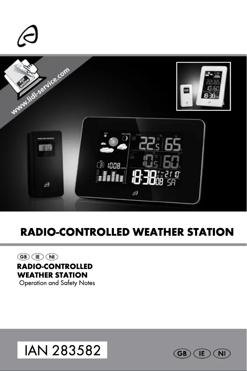 Imagen de la primera página del manual del dispositivo IAN 283582