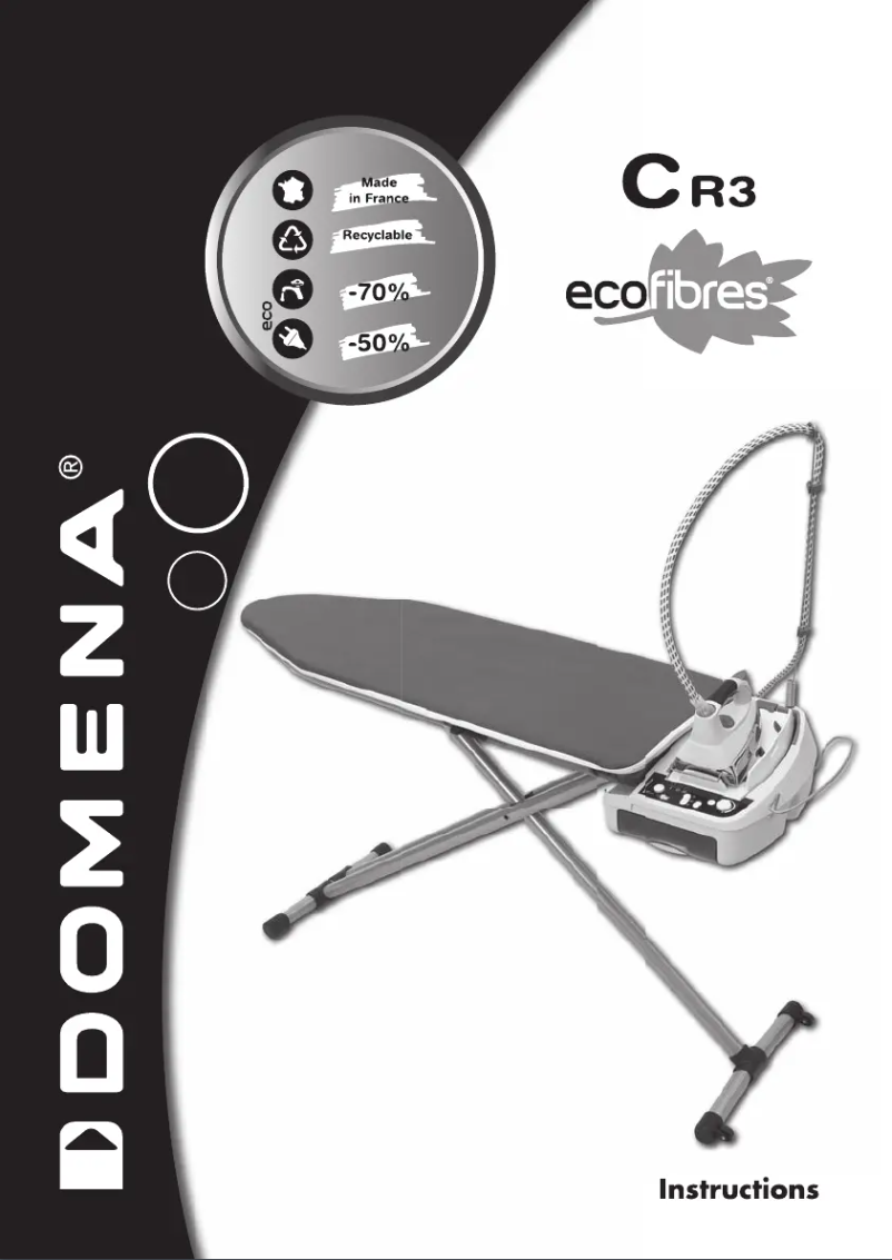 Page 1 de la notice Manuel utilisateur Domena Cr 3 ecofibres
