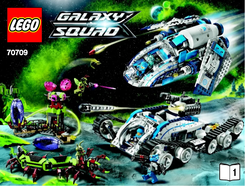 Page n°1 - Manuel utilisateur Lego Galactic Titan