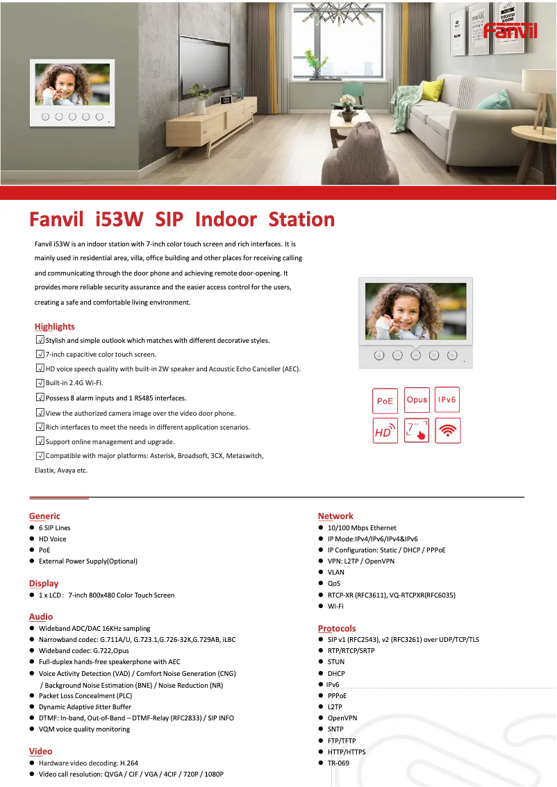 Image de la première page du manuel de l'appareil i53W