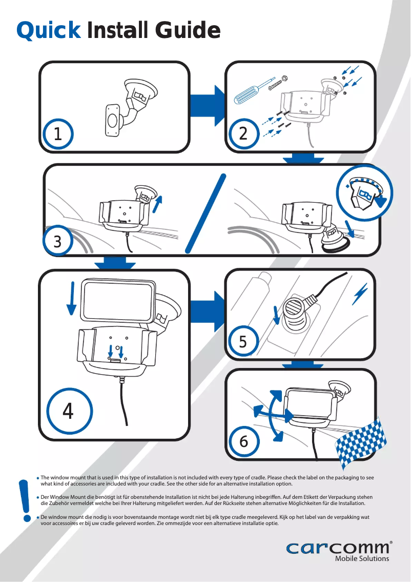 Page 1 de la notice Manuel utilisateur Carcomm CNM-250