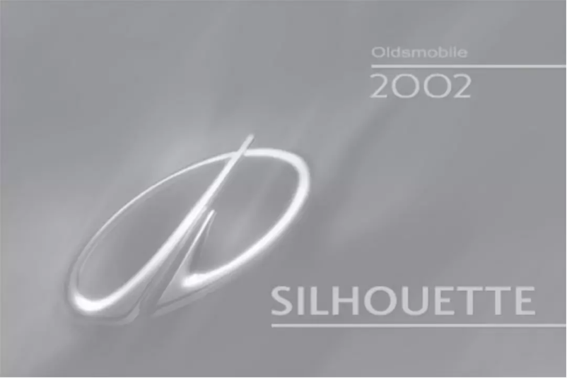 Page n°1 - Manuel utilisateur Oldsmobile Silhouette (2002)