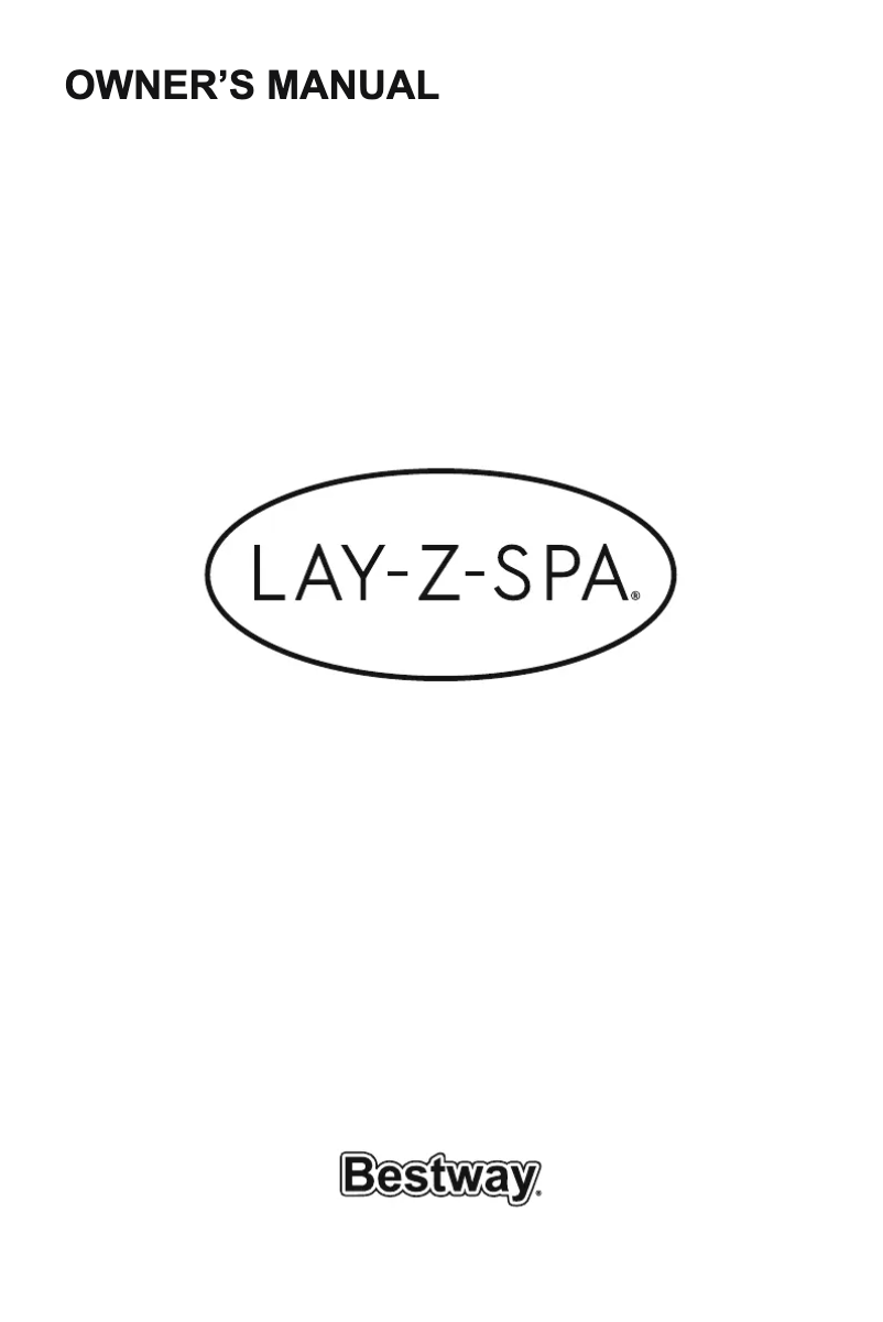 Page n°1 - Manuel utilisateur Bestway Lay-Z Spa Palma HydroJet Pro BW60057GB