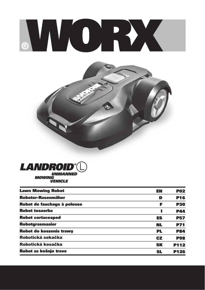 Page n°1 - Manuel utilisateur Worx Landroid WG797E.1