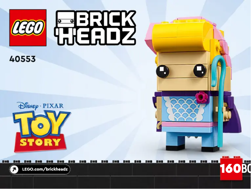 Page n°1 - Manuel utilisateur Lego Brickheadz 40553