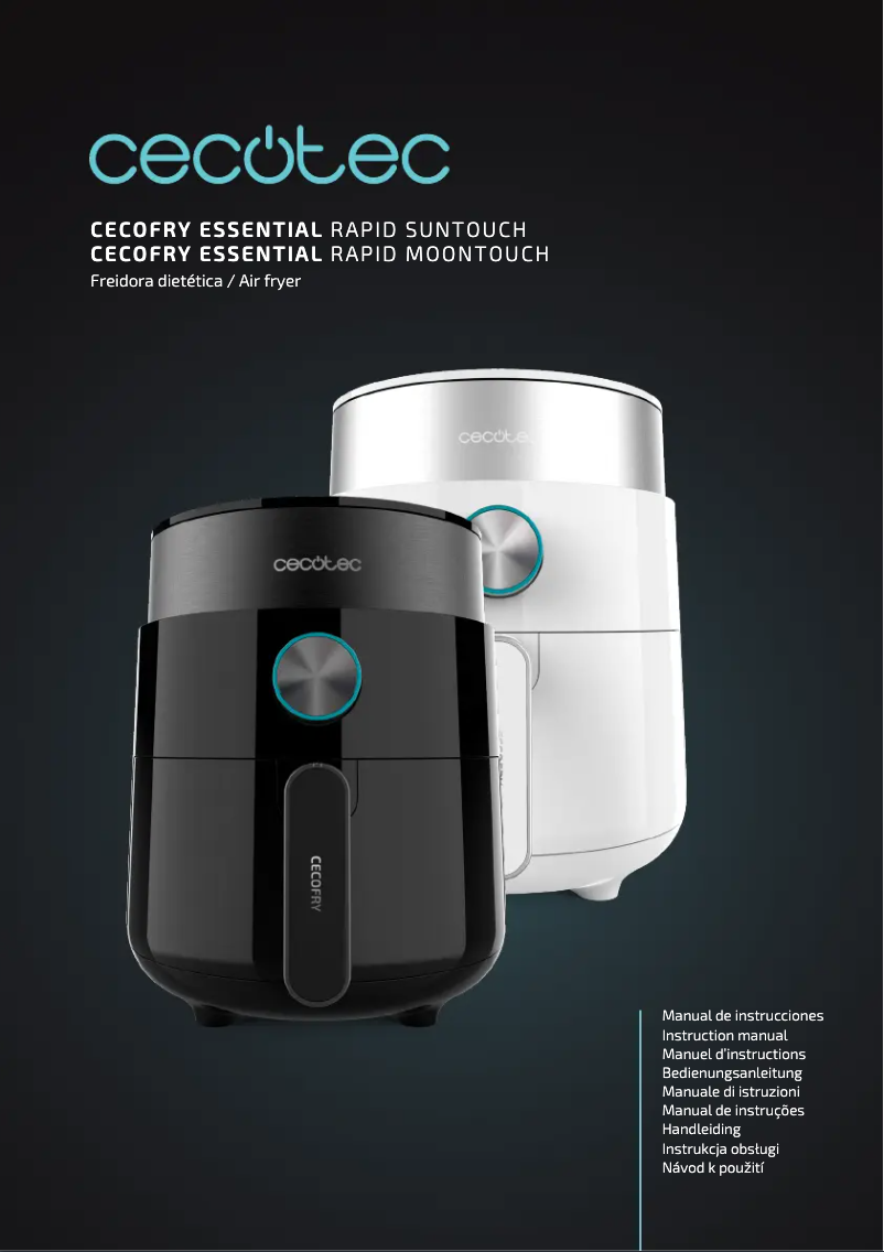 Página 1 del manual Manual de usuario Cecotec Cecofry Essential Rapid