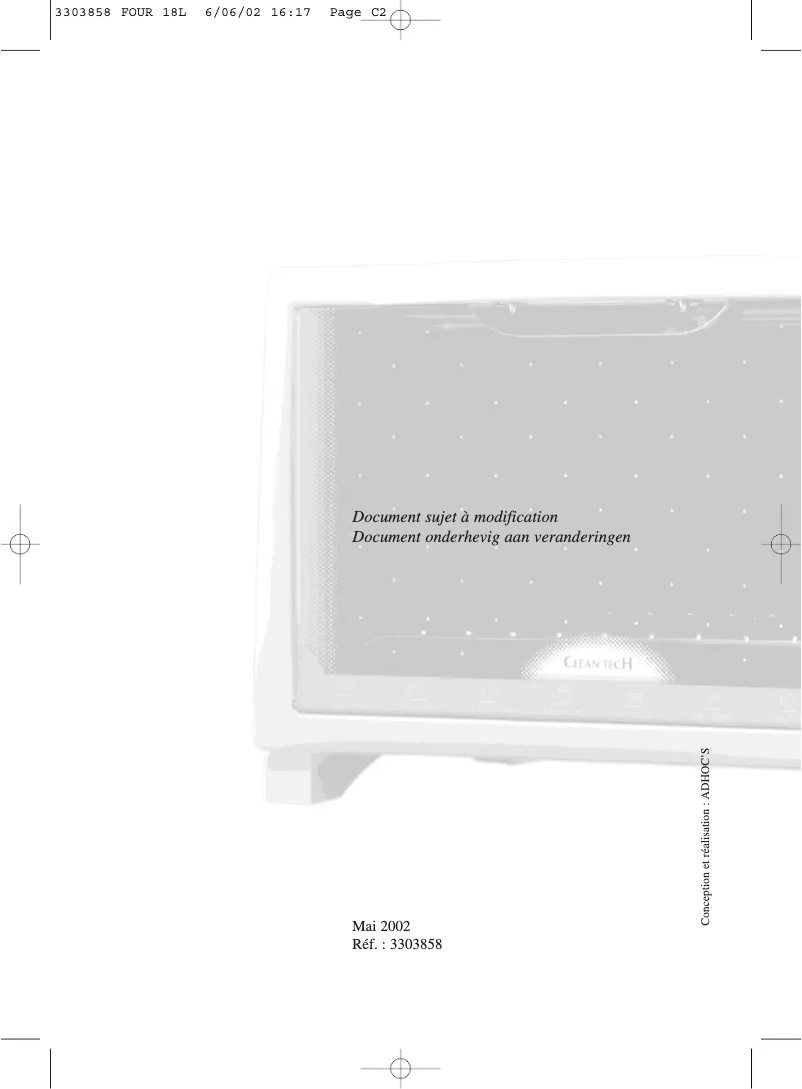 Image de la première page du manuel de l'appareil 5284