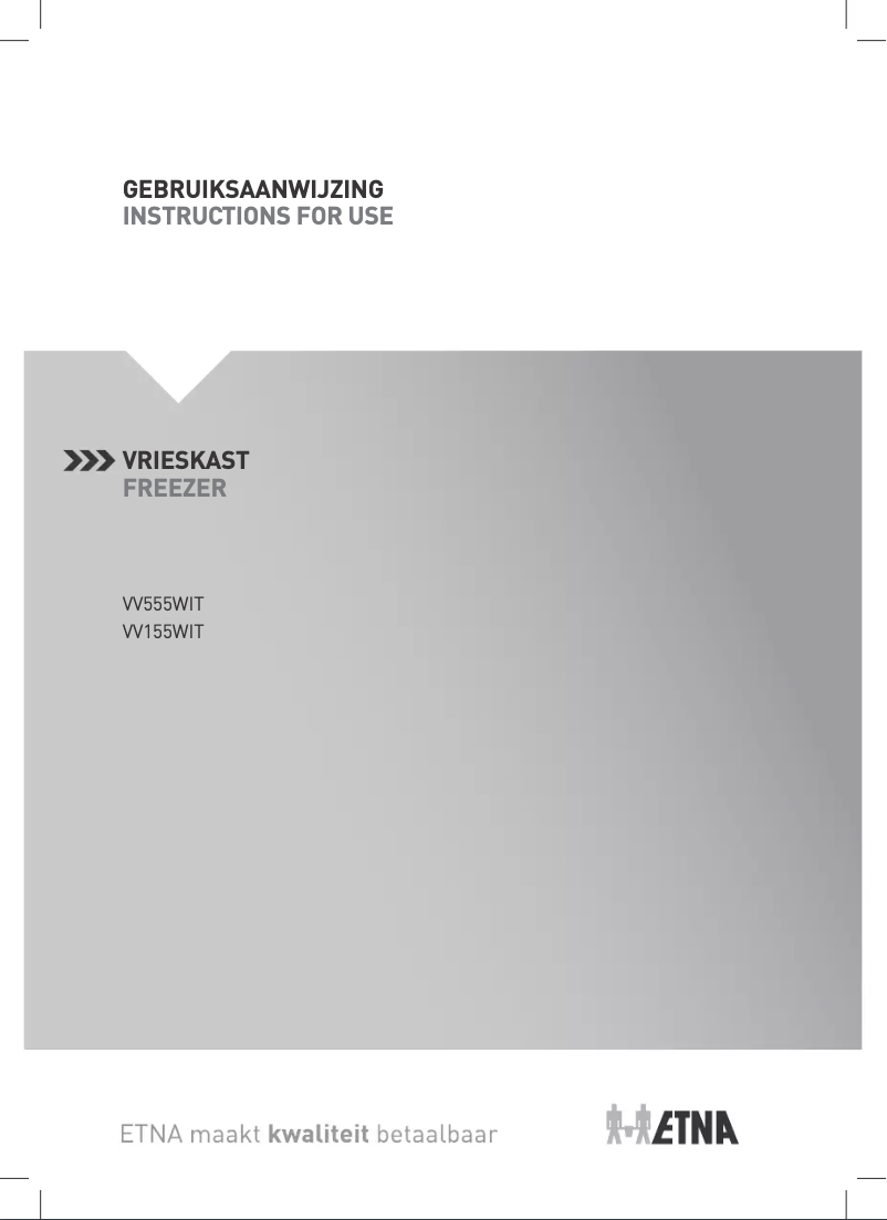 Image de la première page du manuel de l'appareil VV155WIT