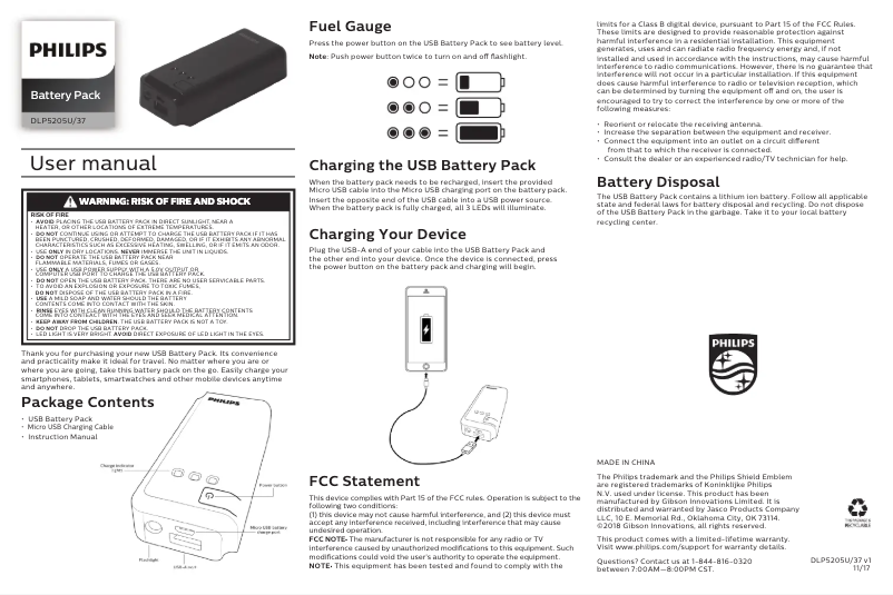 Página 1 del manual Manual de usuario Philips DLP5205U