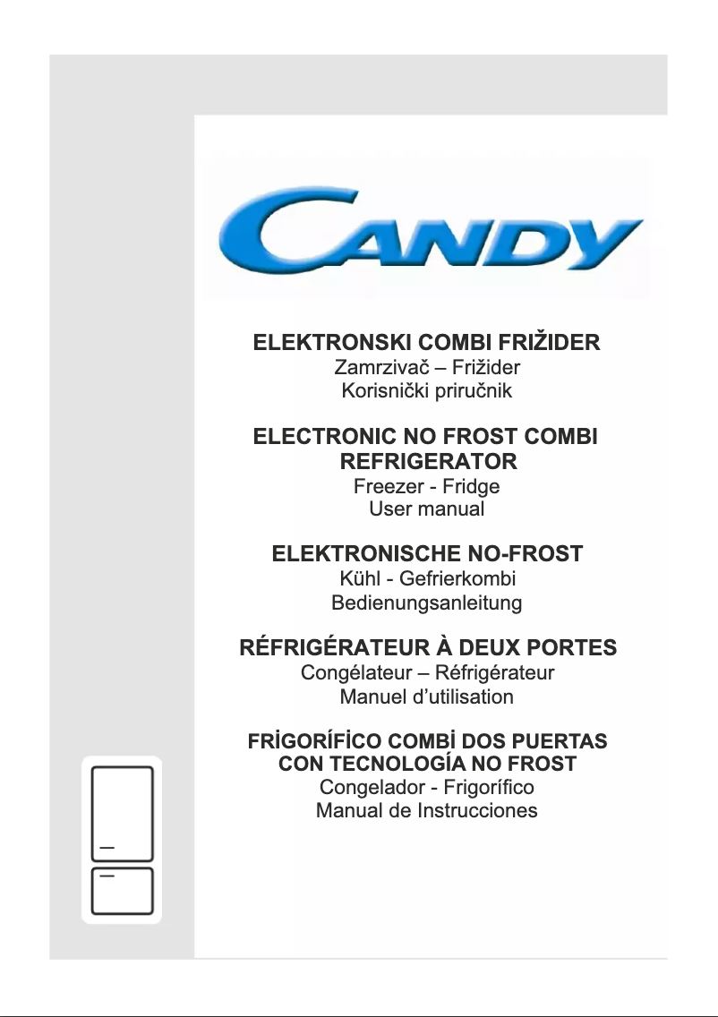 Page n°1 - Manuel utilisateur Candy CVBNM 6182WH