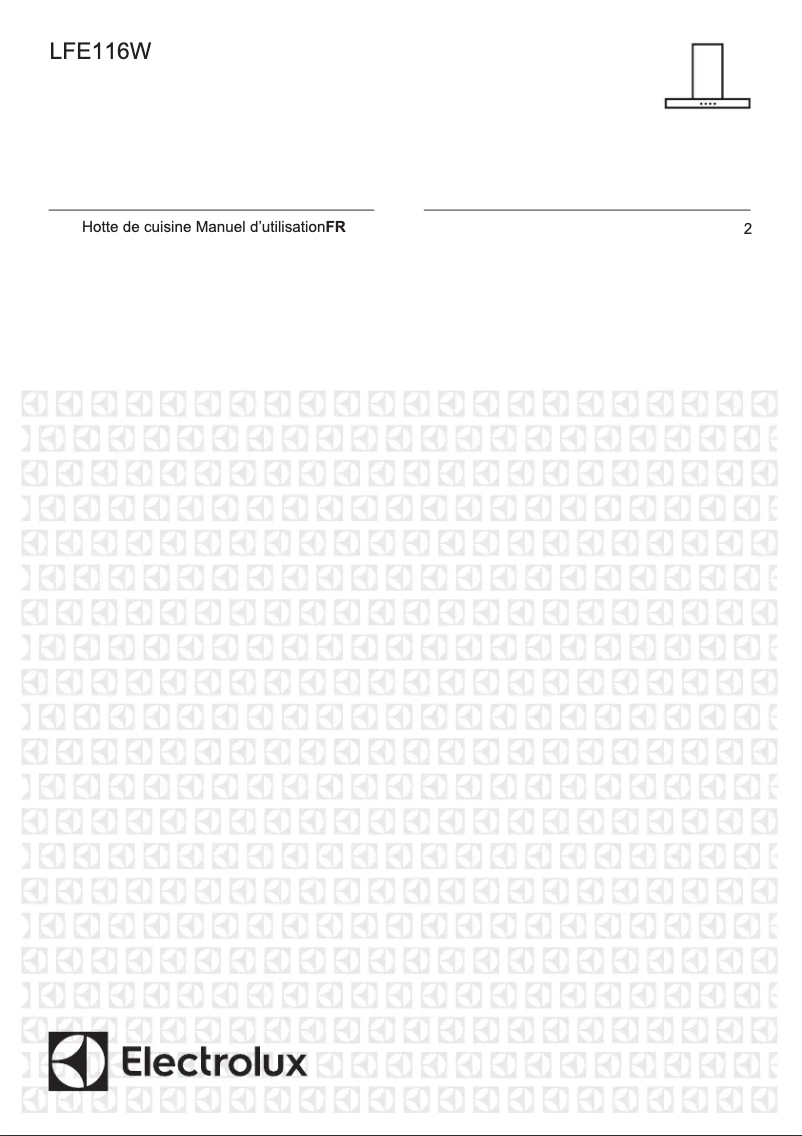 Page n°1 - Manuel utilisateur Electrolux LFE116W