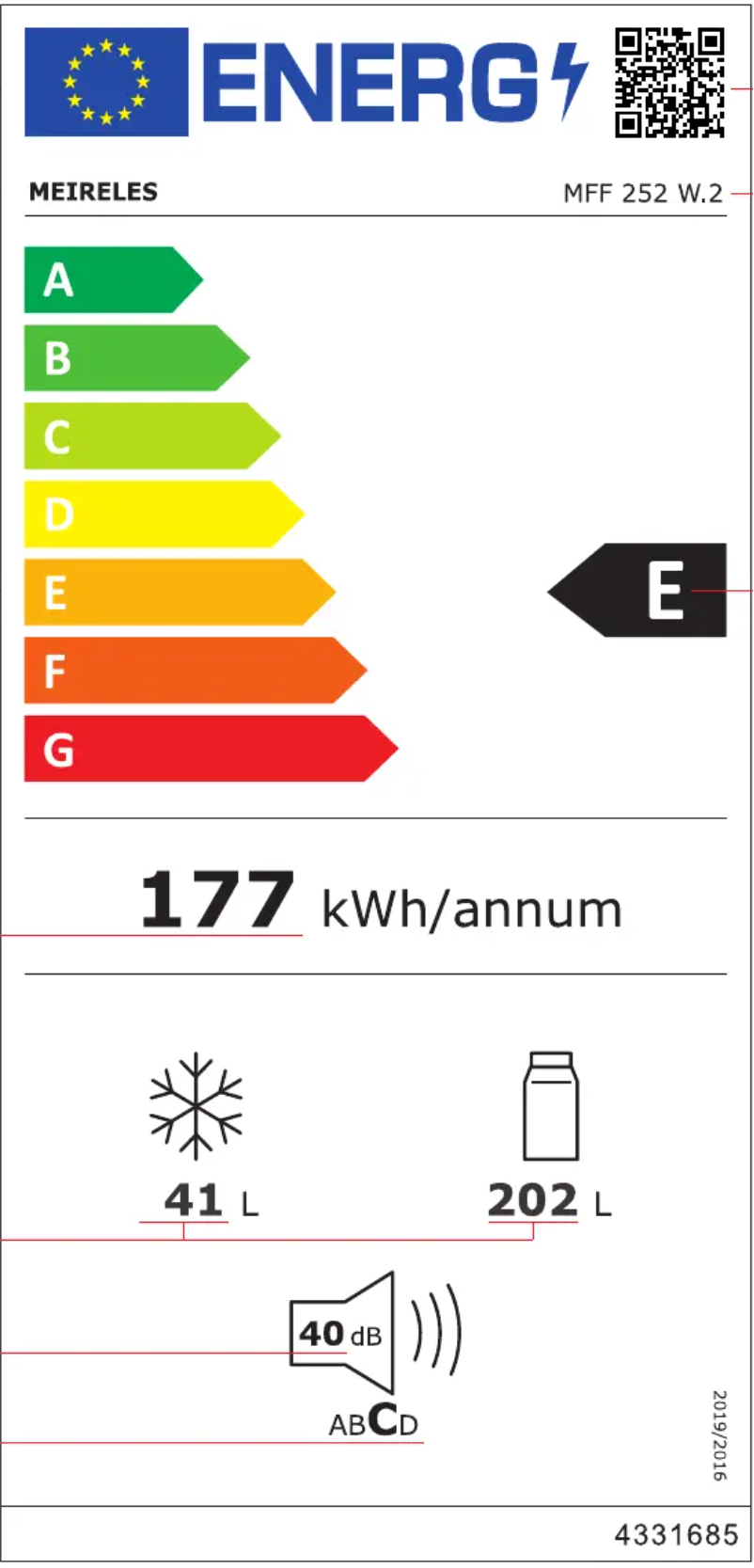 Image de la première page du manuel de l'appareil MFF 252 W.2