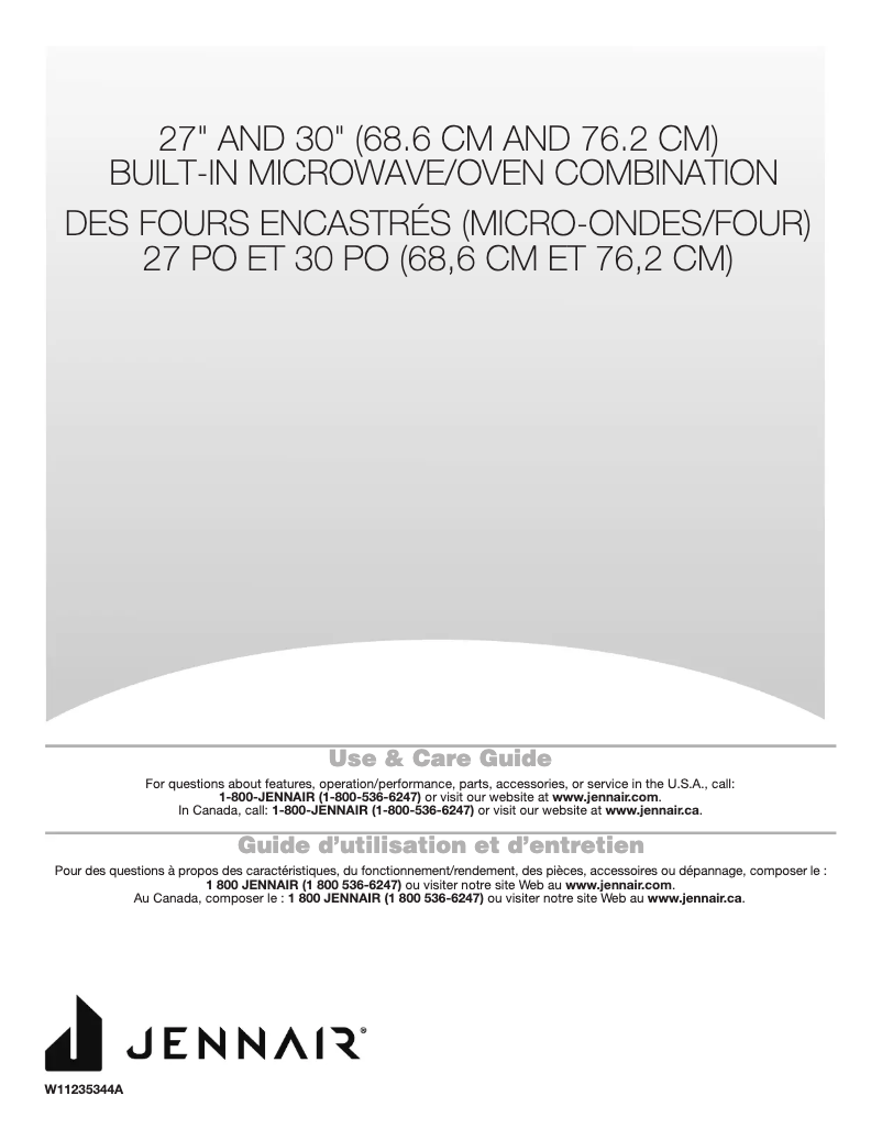 Image de la première page du manuel de l'appareil JMW2430IM