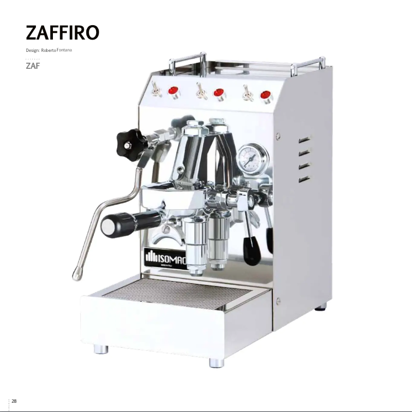 Page 1 de la notice Manuel utilisateur Isomac Zaffiro