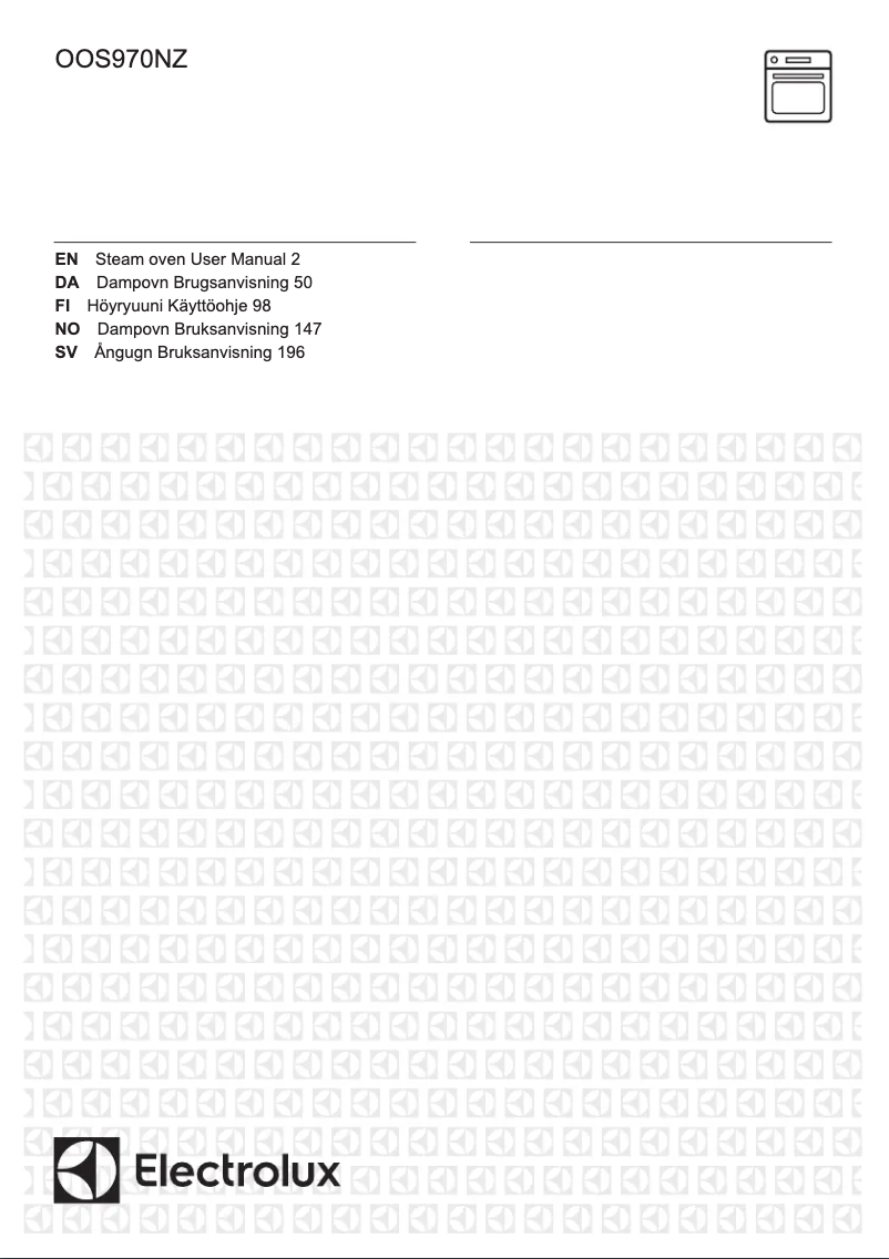 Página 1 del manual Manual de usuario Electrolux OOS970NZ