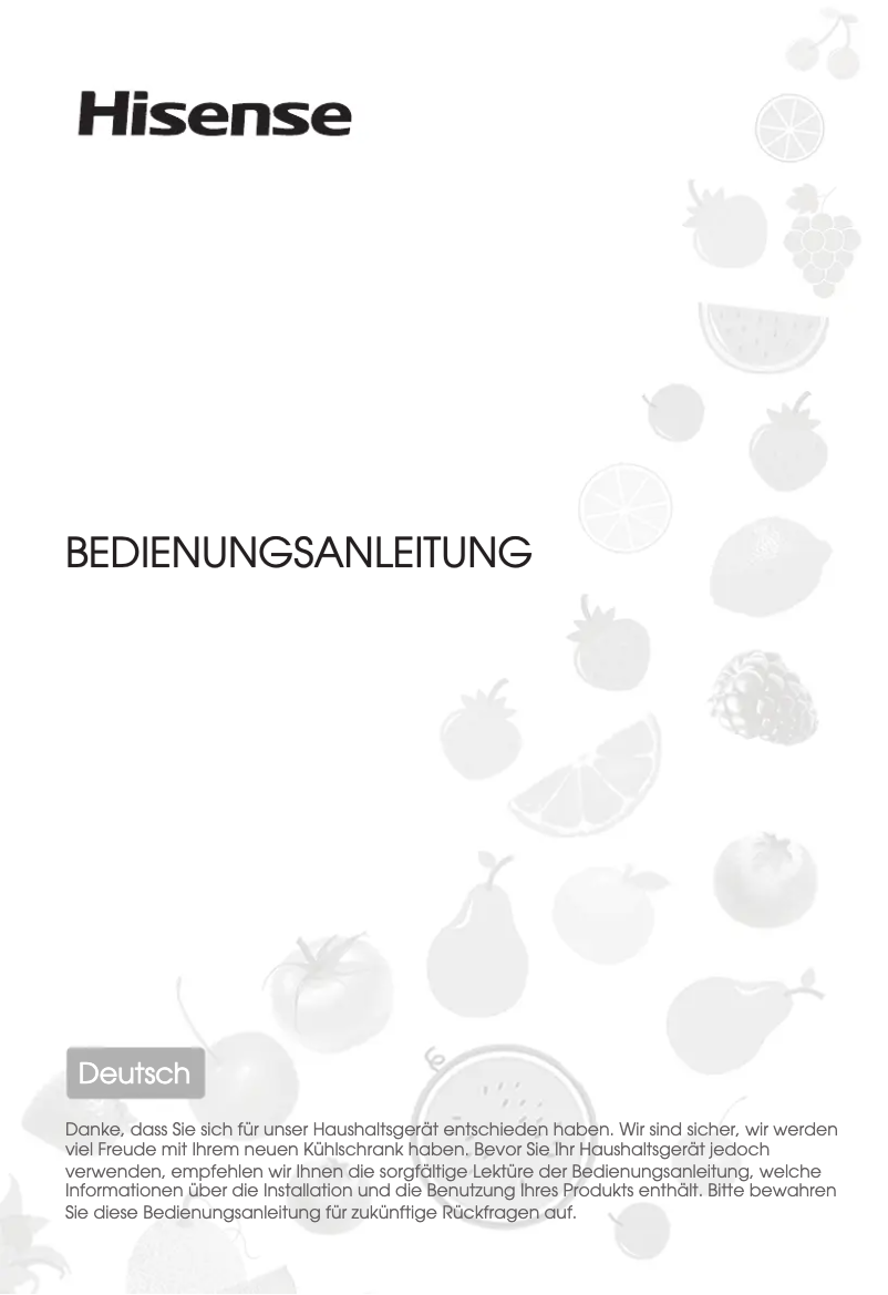 Image de la première page du manuel de l'appareil RB645N4BIE