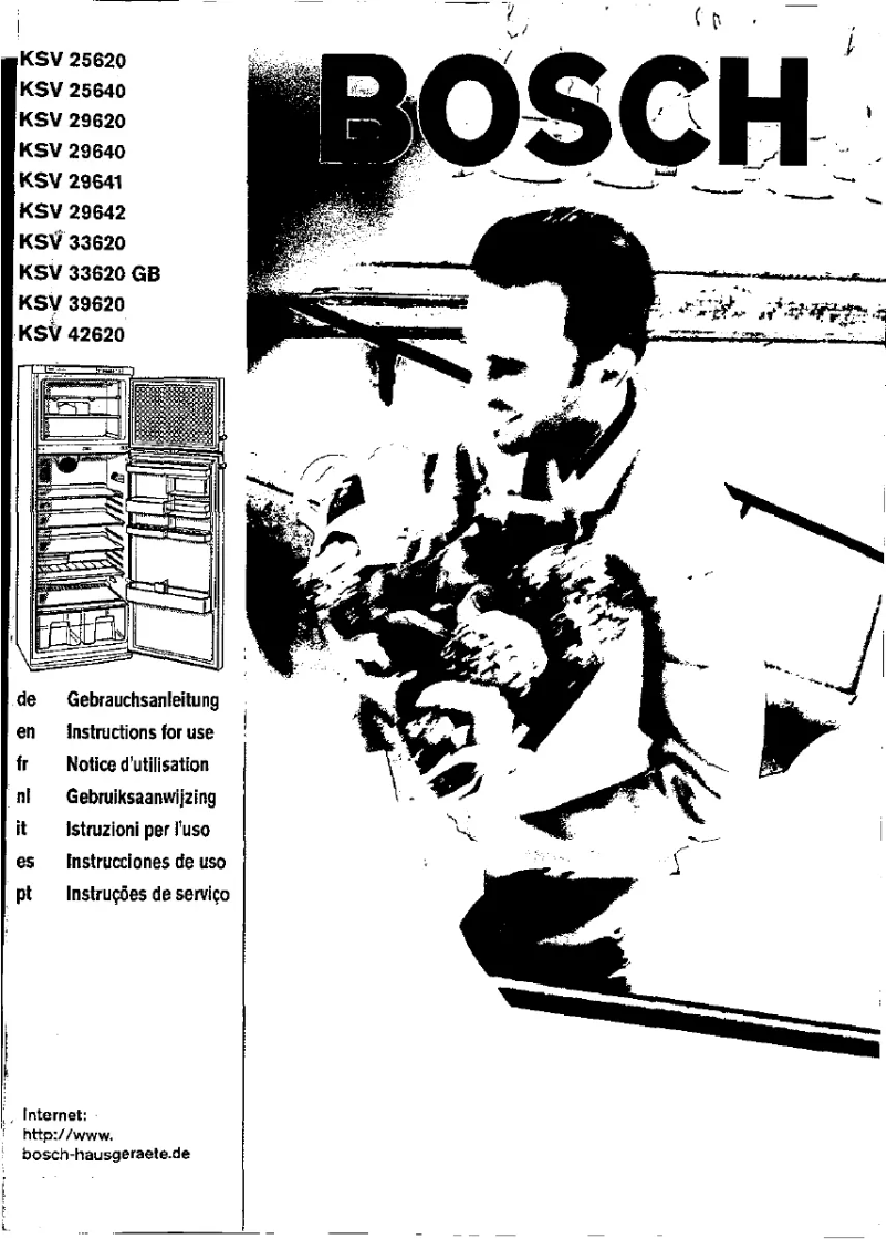 Image de la première page du manuel de l'appareil KSV25640