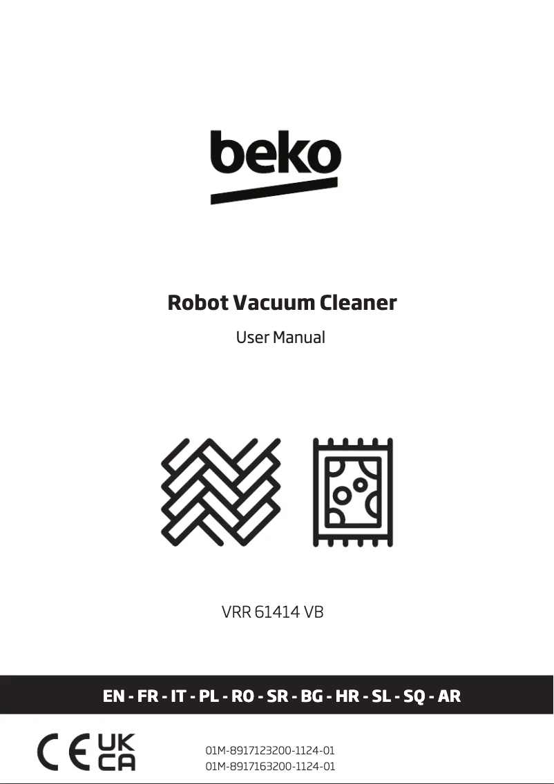 Image de la première page du manuel de l'appareil VRR61414VB