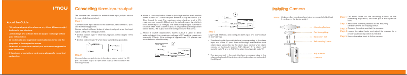 Page n°1 - Manuel utilisateur Imou Cube