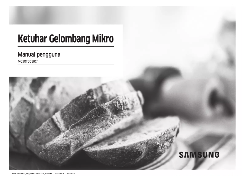 Image de la première page du manuel de l'appareil MG30T5018CP