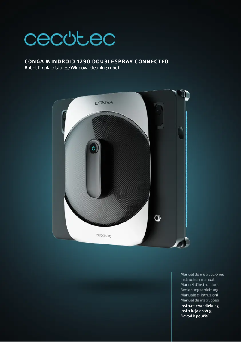 Page n°1 - Manuel utilisateur Cecotec Conga Windroid 1290 DoubleSpray Connected