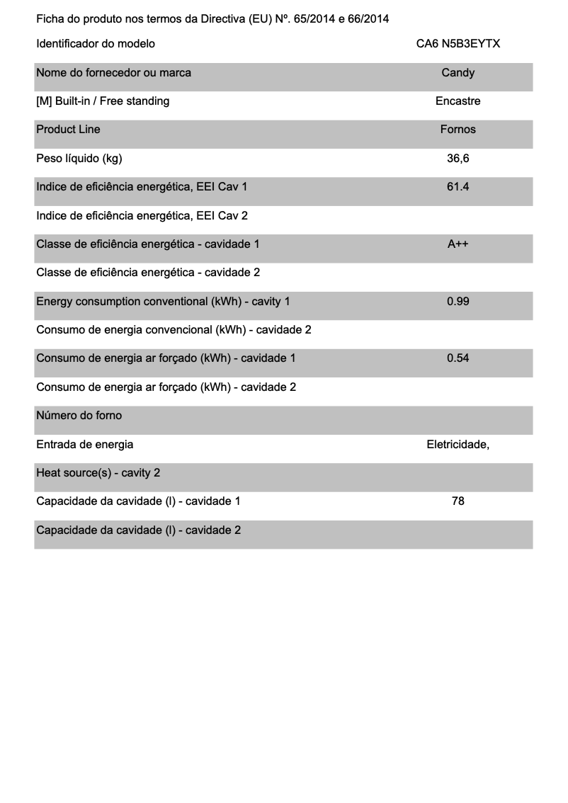 Image de la première page du manuel de l'appareil CA6 N5B3EYTX