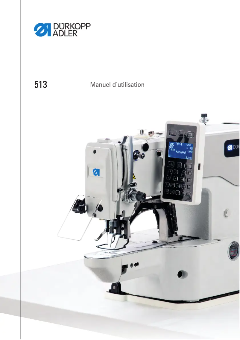 Image de la première page du manuel de l'appareil 513